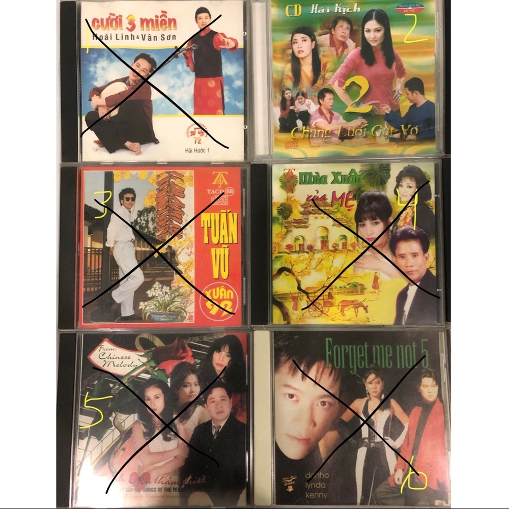 Vietnamese CD Lot